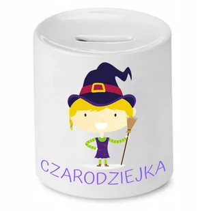 SKARBONKA DLA DZIECI CZARODZIEJKA PREZENT z Nadrukiem ze Zdjęciem - Skarbonki SKARBONKA DLA DZIECI CZARODZIEJKA PREZENT z Nadrukiem ze Zdjęciem - Skarbonki - miniaturka - grafika 1