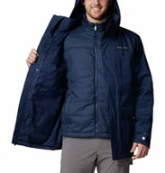Kurtki męskie - Męska kurtka zimowa Columbia Horizons Pine II Interchange Jacket - granatowa - COLUMBIA - miniaturka - grafika 1