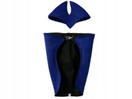 Maskotki i pluszaki - ZESTAW DLA HOBBY HORSE A4: DERKA I NAUSZNIKI - BŁYSZCZĄCY NIEBIESKI - miniaturka - grafika 1