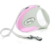 Smycze dla psów - Flexi Smycz automatyczna Style S taśma 3 m lila - miniaturka - grafika 1