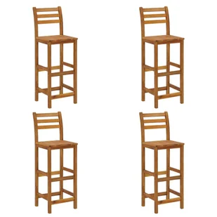 9-cz. zestaw barowych mebli ogrodowych, lite drewno akacjowe - Meble ogrodowe - miniaturka - grafika 7