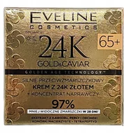 Kremy do twarzy - Eveline 24K Gold&Caviar Krem 65+ dzień/noc 50ml - miniaturka - grafika 1