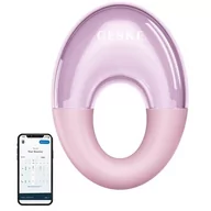 Masażery - Masażer do oczu GESKE Cool & Warm 7w1 Różowy - miniaturka - grafika 1