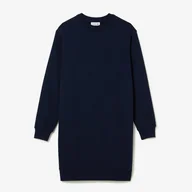 Sukienki - Damska Sukienka LACOSTE DRESSES EF2591.166 – Granatowy - miniaturka - grafika 1