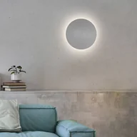Lampy ścienne - Paul Neuhaus Kinkiet LED Akku Puntua Ø 25 cm szary - miniaturka - grafika 1