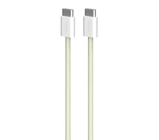 Puro USB-C do USB-C 60W 1,5m Żółty - Kable USB - miniaturka - grafika 1