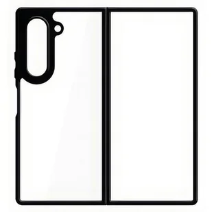 Etui 3MK Satin Armor Case do Samsung Galaxy Z Fold 7 Przezroczysto-czarny - Etui i futerały do telefonów - miniaturka - grafika 1