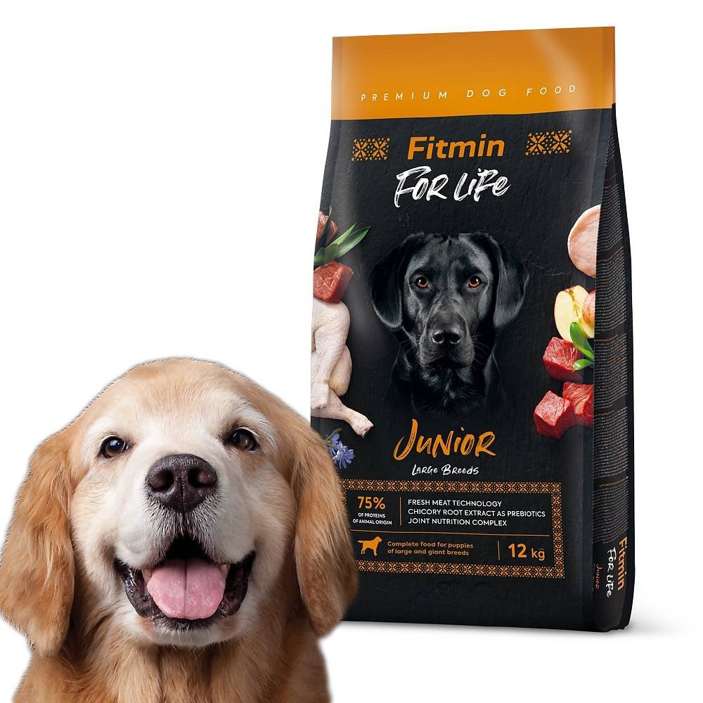FITMIN dog For Life Junior Large Breed 12kg