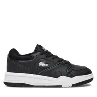 Buty dla chłopców - Sneakersy Lacoste 748SUJ0004 Czarny - miniaturka - grafika 1