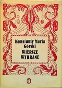 Poezja - Górski Wiersze wybrane - miniaturka - grafika 1
