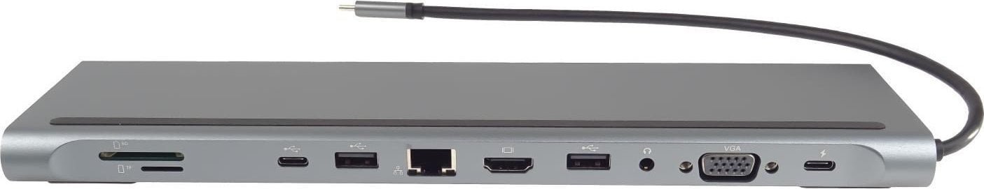 PremiumCord MST Dokovací stanice USB-C Full Size vhodná pod notebook ku31dock17