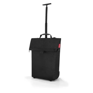 Wózek TROLLEY M, mesh black RNT7082 - Torby i wózki na zakupy - miniaturka - grafika 1