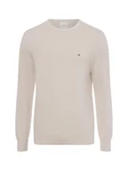 Swetry męskie - Calvin Klein Męski sweter Mężczyźni zielony jednolity, S - miniaturka - grafika 1