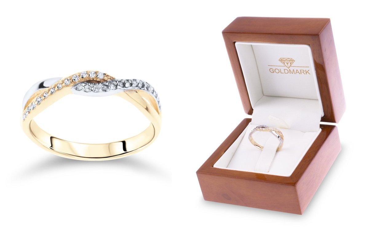 ZŁOTY PIERŚCIONEK ZŁOTO CYRKONIA 333 AN119 R:25