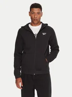 Bluzy męskie - Reebok Bluza RK25148CCM Czarny Regular Fit - miniaturka - grafika 1