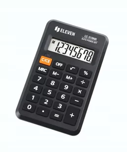 Kalkulator biurowy kieszonkowy 8-cyfrowy Czarny - Kalkulatory - miniaturka - grafika 2