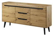 Inne meble do salonu - Komoda Nordi Nksz160 Dąb Artisan - miniaturka - grafika 1