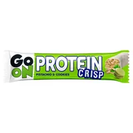 Ciastka - Go On Protein Crisp Baton białkowy z ciasteczkami i pistacjami w polewie 45 g - miniaturka - grafika 1