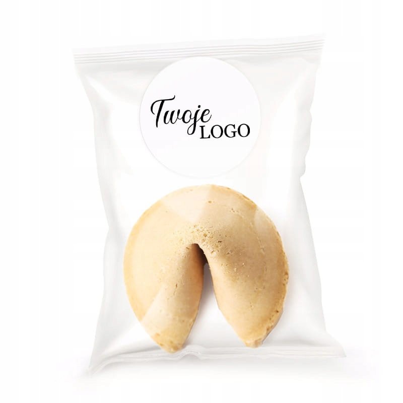 Zestaw Ciasteczka z wróżbą Z Twoim Logo 100 szt.