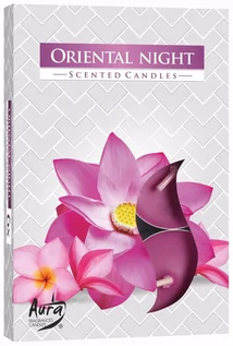 Świece - Bispol świece zapachowe 6 sztuk Orientalna Noc - grafika 1