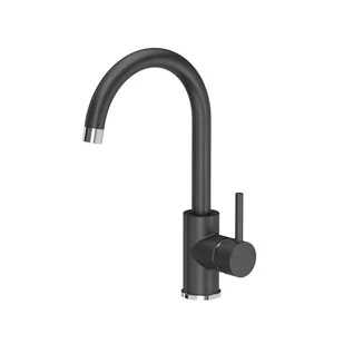 STEINER Bateria Naomi Steinsteel BW7059G7 Stal/Czarny - Baterie kuchenne - miniaturka - grafika 1
