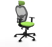 Fotele i krzesła biurowe - Krzesło Biurowe z Zagłówkiem Piqueras y Crespo 1D036N2 Pistacjowy - miniaturka - grafika 1