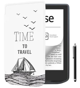 etui do Pocketbook Verse / Verse Pro - SLIM GRAFIKA + RYSIK - Etui do czytników e-book - miniaturka - grafika 1