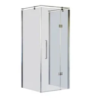 Kabiny prysznicowe - Kabina prysznicowa narożna prostokątna prawa Fresh Prime 100x80x200 cm chrom Sea-Horse - miniaturka - grafika 1