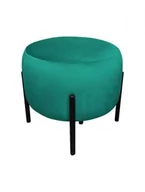 Fotele i pufy dla dzieci - Pufa WILFRED MG VELVET morska - POLECA nas aż 98% klientów - ZAMÓW (91 822 80 56) - miniaturka - grafika 1