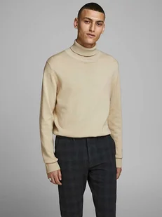 Jack & Jones Sweter "Emil" w kolorze żółtym - Swetry męskie - miniaturka - grafika 1