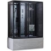 Kabiny z hydromasażem - Kabina prysznicowa z hydromasażem prostokątna zabudowana 150x85 MO-0505-150 ✖️AUTORYZOWANY DYSTRYBUTOR✖️ - miniaturka - grafika 1