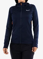 Kurtki męskie - Polar damski Salewa Puez PL HD Jacket - navy blazer - miniaturka - grafika 1