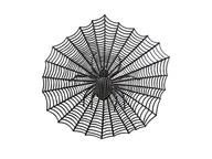 Halloween - Podstawka pod talerz sieć pająka- 38 cm - 1 szt. - miniaturka - grafika 1