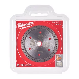 MILWAUKEE TARCZA 76mm DIAMENTOWA DHTI - Tarcze do pił - miniaturka - grafika 1