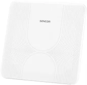 Wagi łazienkowe - Waga łazienkowa hartowane szkło Sencor 180 kg baterie 2xAAA dokładność 100g - miniaturka - grafika 1