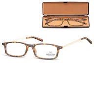 Okulary korekcyjne, oprawki, szkła - Kieszonkowe Okulary SLIM do Czytania Montana MR53A moc: +1,5 - miniaturka - grafika 1