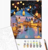 Malowanie po numerach - Norimpex Malowanie po numerach BRUSHME, 40x50 cm, wieczorny blask Wenecji, 1 szt. - miniaturka - grafika 1