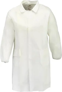 Fartuch CoverStar, 65 g/m², rozmiar 3XL, biały - Odzież robocza - miniaturka - grafika 1