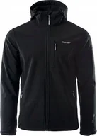 Kurtki męskie - Kurtka męska Hi-Tec Caen czarna r. 2XL - miniaturka - grafika 1