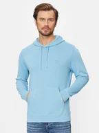 Bluzy męskie - Boss Bluza Wetalk 50468445 Niebieski Regular Fit - miniaturka - grafika 1