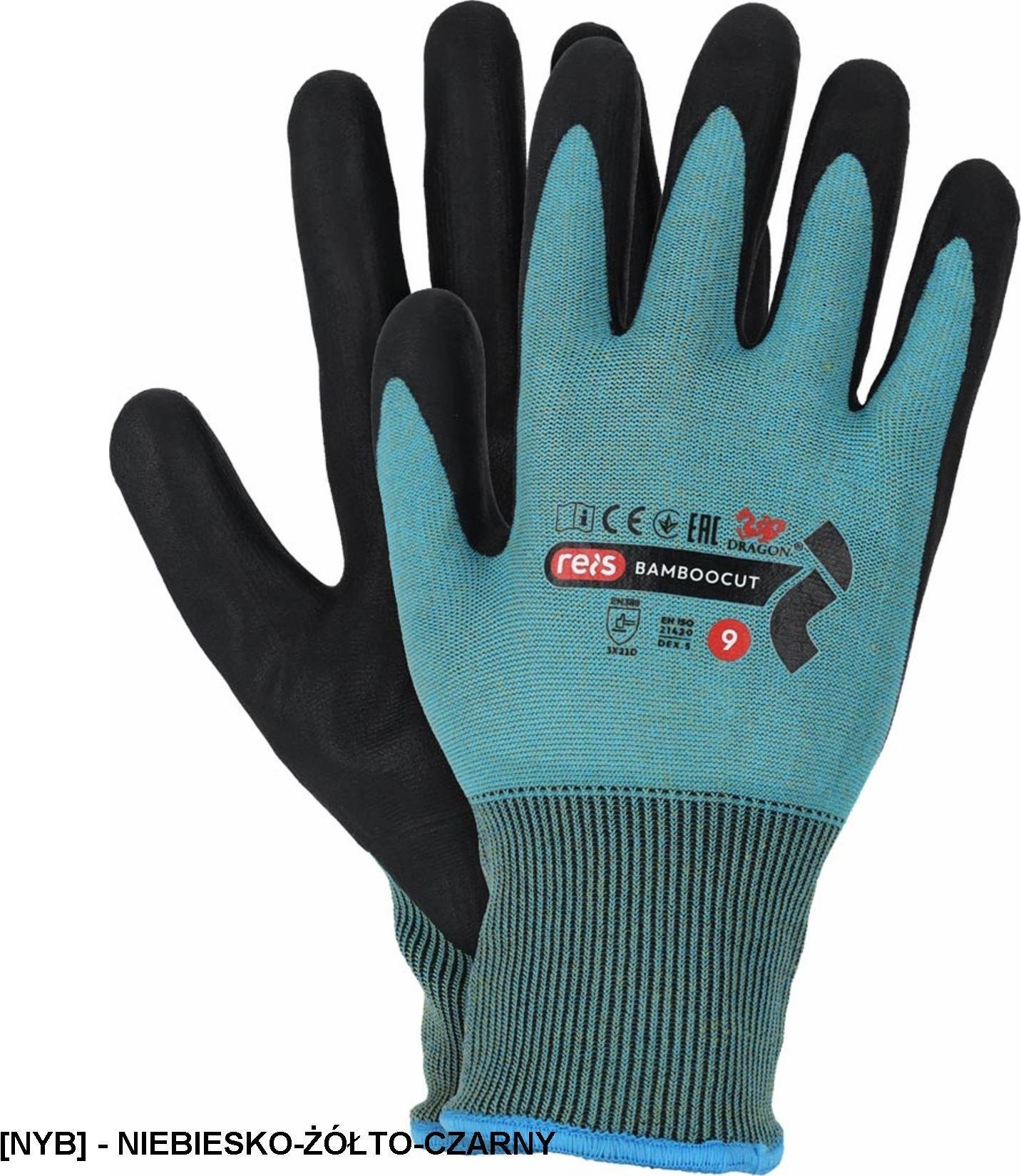 BAMBOOCUT - Rękawice ochronne 8