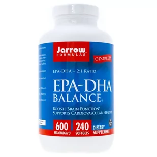 JARROW FORMULAS EPA-DHA Balance 240 kapsułek - Witaminy i minerały - miniaturka - grafika 1