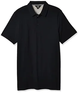 Volcom męski top z dzianiny z krótkim rękawem Wowzer Czarny M A0111700-001-M - Koszulki i topy damskie - miniaturka - grafika 1