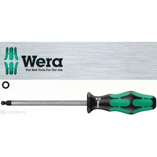 Wera Wkrętak (śrubokręt) warsztatowy sześciokątny (imbusowy) 8,0x60 mm, z kulką, (5022825001) - Śrubokręty - miniaturka - grafika 1