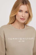 Bluzy damskie - Tommy Hilfiger bluza damska kolor beżowy - miniaturka - grafika 1