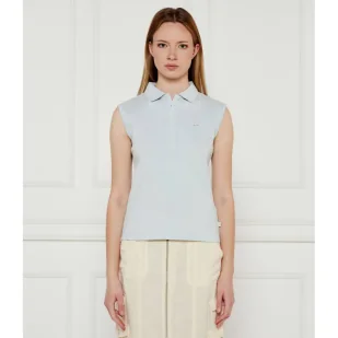 Guess Jeans Polo COLLAR Slim Fit - Koszulki i topy damskie - miniaturka - grafika 1