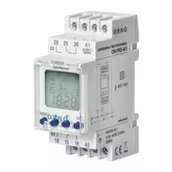 Pozostałe wyposażenie warsztatu - Orno Programator astronomiczny na szynę din, 2 wyjścia - miniaturka - grafika 1