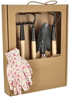 Pozostałe narzędzia ogrodowe - Komplet Ogrodniczy Zestaw Grabki Łopatka Motyczka - miniaturka - grafika 1