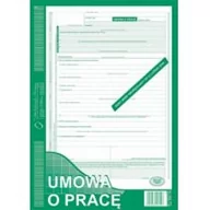 Druki akcydensowe - Michalczyk i Prokop Umowa o Pracę A4 - miniaturka - grafika 1