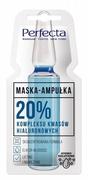 Maseczki do twarzy - Perfecta Maska-ampułka 20% kompleksu kwasów hialuronowych - miniaturka - grafika 1